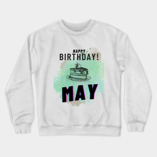 Birthday May #5 Crewneck Sweatshirt